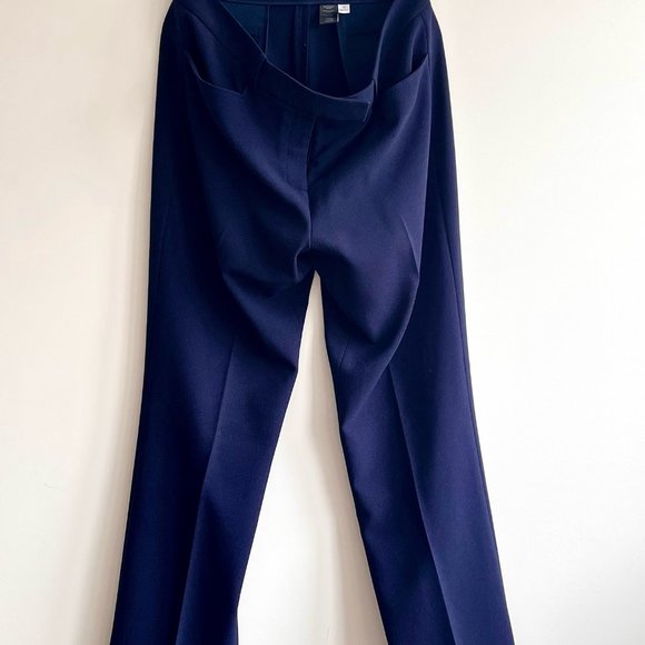 WOMENS TAHARI NAVY/ROYAL BLUE PANT SUIT NEVER WORN - Picture 7 of 9